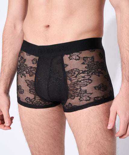 Atelier Amour Men Boxer Lace - Black Atelier Amour Men Boxer Lace - Black
