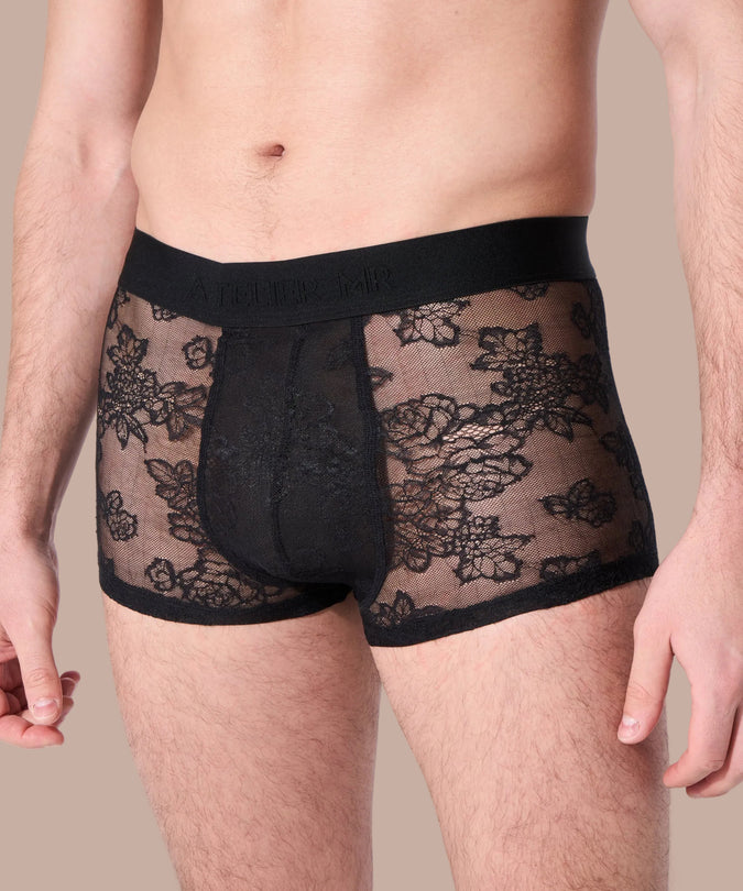Atelier Amour – Men Boxer Lace Black