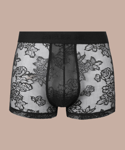 Atelier Amour – Men Boxer Lace Black Atelier Amour – Men Boxer Lace Black