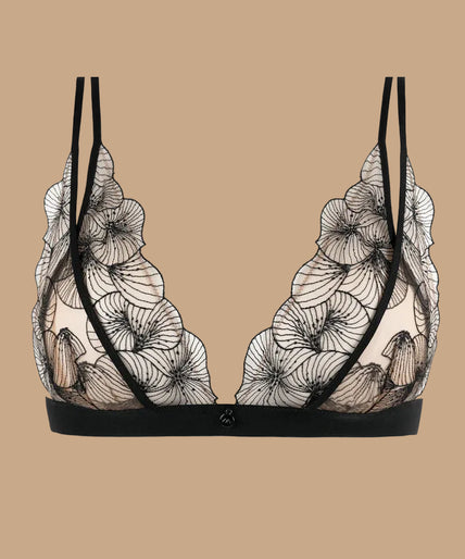 Atelier Amour – Menu Plaisir Triangle Bra Black Atelier Amour – Menu Plaisir Triangle Bra Black