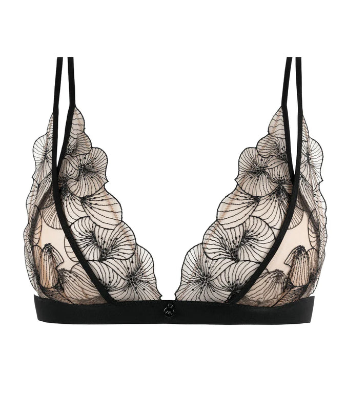 Atelier Amour – Menu Plaisir Triangle Bra Black