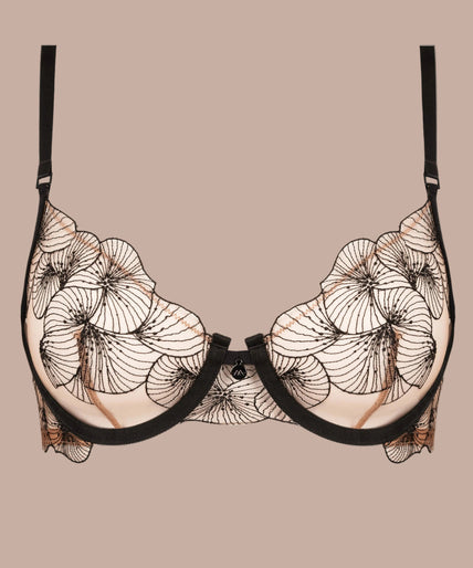 Atelier Amour – Menu Plaisir Half Cup BH Zwart Atelier Amour – Menu Plaisir Half Cup BH Zwart