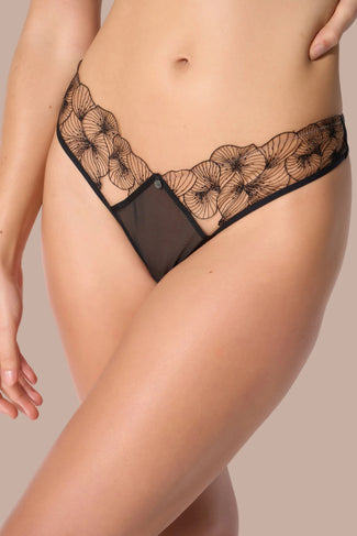 Atelier Amour – Menu Plaisir Tanga Black Atelier Amour – Menu Plaisir Tanga Black