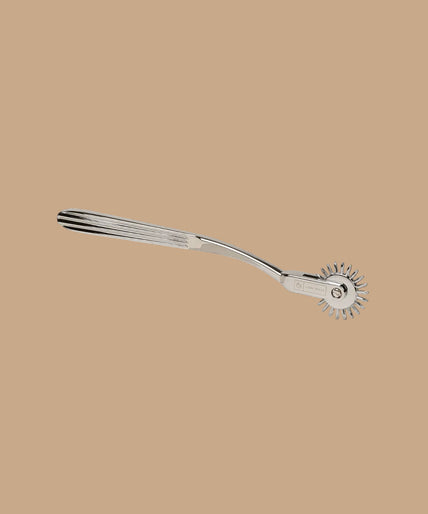 Liebe Seele X-Rose Single Row Wartenberg Pinwheel — Silver Liebe Seele X-Rose Single Row Wartenberg Pinwheel — Silver