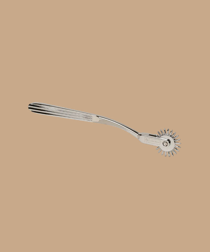 Liebe Seele X-Rose Single Row Wartenberg Pinwheel — Silver