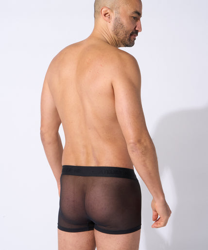 Atelier Amour Men Boxer Sheer - Black Atelier Amour Men Boxer Sheer - Black