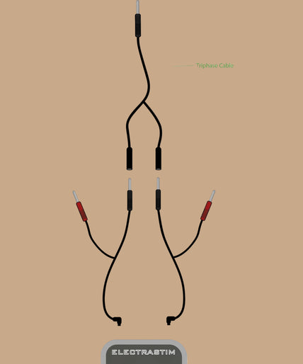 ELECTRASTIM - TRIPHASE COMBINER CABLE ELECTRASTIM - TRIPHASE COMBINER CABLE