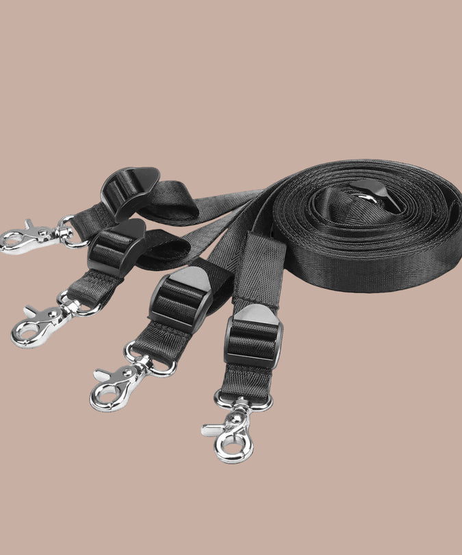 Liebe Seele Temptation Under Bed Restraint Kit – Black