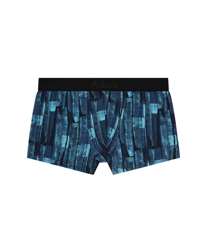 Aubade Men Boxer – in Denim Blue Print
