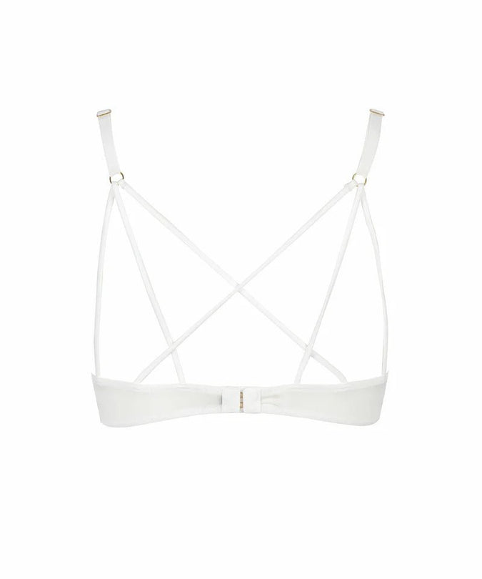 Atelier Amour Après Minuit Half Cup Bra - Ivory - Pleasurements