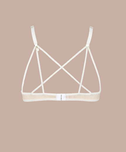 Atelier Amour – Après Minuit Open Beha Ivoor Atelier Amour Après Minuit Open Bra in - Ivory - Pleasurements