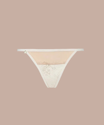 Atelier Amour – Après Minuit open slip ivoor Atelier Amour Après Minuit Open Brief - Ivory - Pleasurements