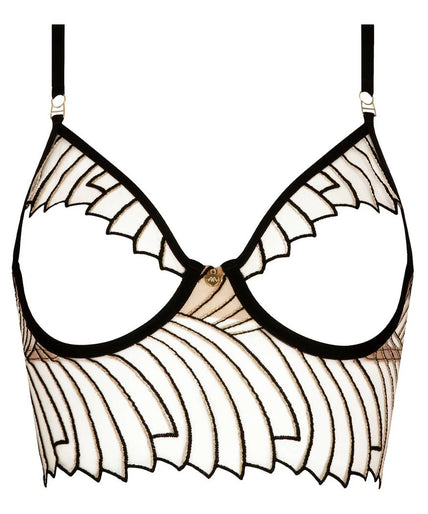 Atelier Amour – Cosmic Dream Open Bustier - Black Atelier Amour – Cosmic Dream Open Bustier - Black