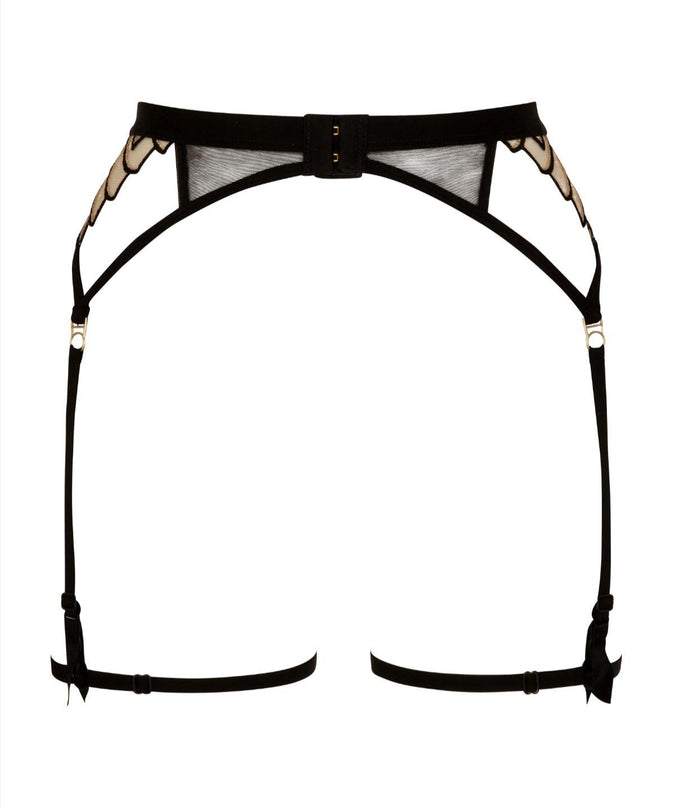 Atelier Amour – Cosmic Dream Garter Belt - Black