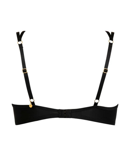 Atelier Amour Enlace Moi Half Cup Bra - Black Atelier Amour Enlace Moi Half Cup Bra - Black - Pleasurements