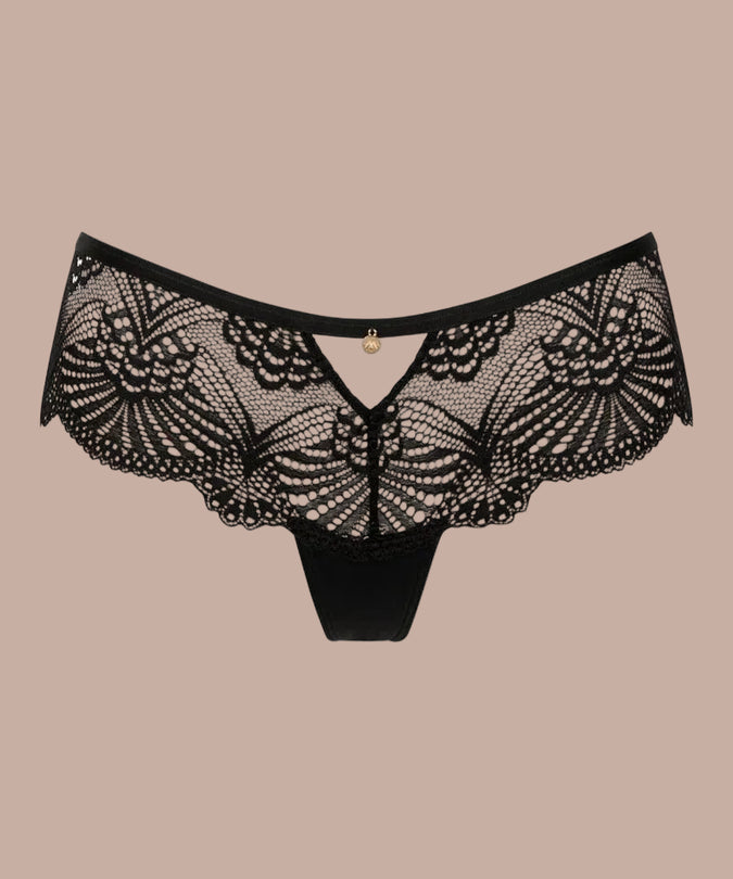 Atelier Amour Enlace Moi Knicker - Black - Pleasurements
