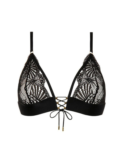 Atelier Amour Enlace Moi Triangel BH - Zwart Atelier Amour Enlace Moi Triangle Bra - Black - Pleasurements