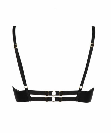 Half cup Bra Evasion Sensuelle Atelier Amour Evasion Sensuelle Half cup Bra - Black - Pleasurements