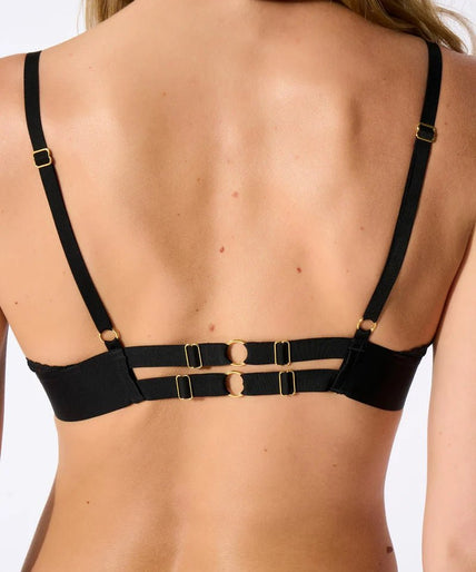 Half cup Bra Evasion Sensuelle Atelier Amour Evasion Sensuelle Half cup Bra - Black - Pleasurements