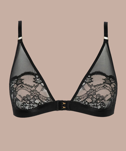 Atelier Amour – Evasion Sensuelle Unwired Triangle Bra Black Atelier Amour Evasion Sensuelle Unwired Triangle Bra - Black - Pleasurements