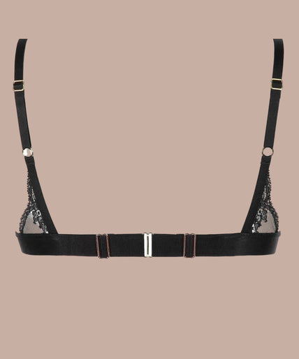 Atelier Amour – Evasion Sensuelle Unwired Triangle Bra Black Atelier Amour Evasion Sensuelle Unwired Triangle Bra - Black - Pleasurements