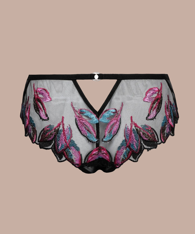 Atelier Amour Oiseau de Paradis Knicker – Flowered - Pleasurements