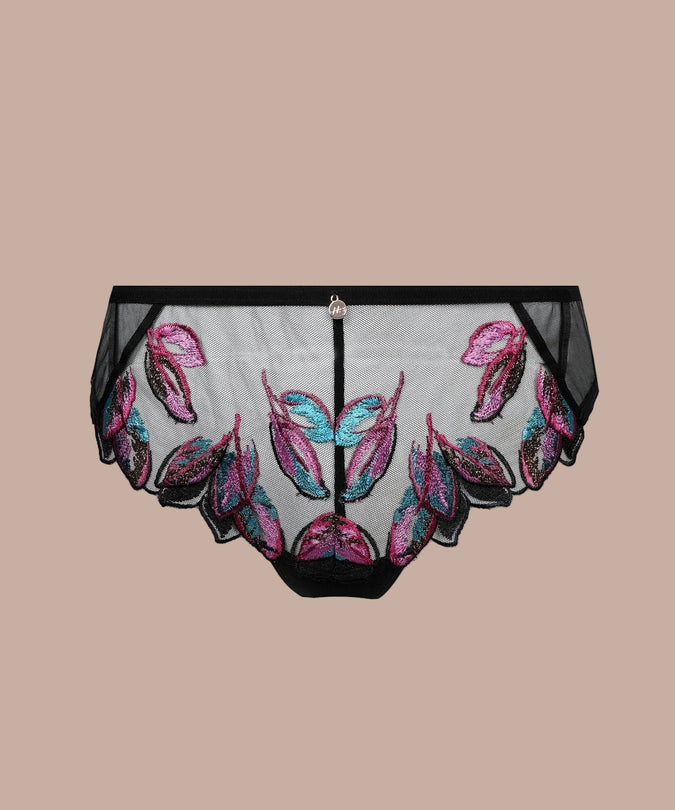 Atelier Amour Oiseau de Paradis Knicker – Flowered - Pleasurements