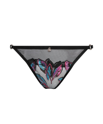 Atelier Amour Oiseau de Paradis Open Brief – Black Atelier Amour Oiseau de Paradis Open Brief – Flowered - Pleasurements