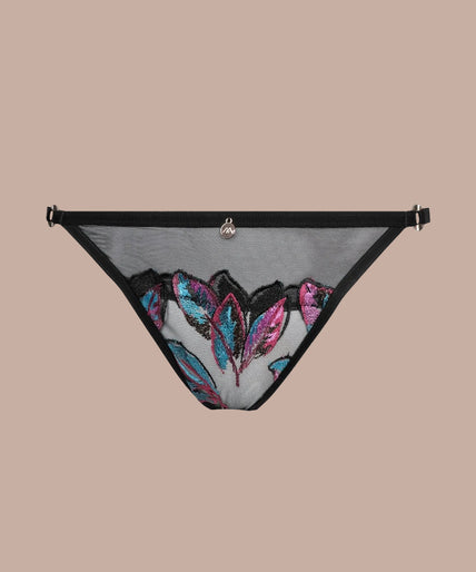 Atelier Amour – Oiseau de Paradis Open Brief Multicolor Atelier Amour Oiseau de Paradis Open Brief – Flowered - Pleasurements