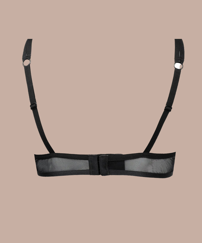 Atelier Amour Oiseau de Paradis Wired Triangle Bra – Flowered - Pleasurements