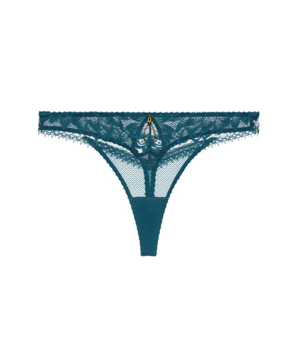 Aubade Flawless Love Tanga String - Dragonfly Blue Aubade Flawless Love Tanga String in Dragonfly - Pleasurements