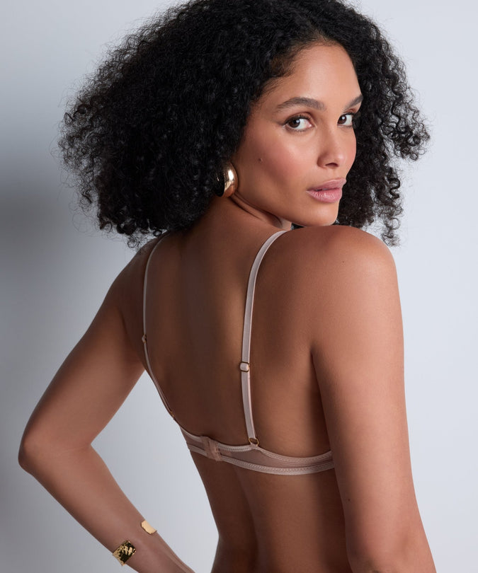 Aubade Sound of Heart Moulded Plunge Bra - Pleasurements