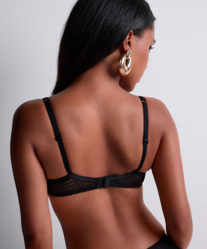 Aubade Vibes Woman Full Cup Beha Zwart Aubade Vibes Full Cup Bra Black - Pleasurements