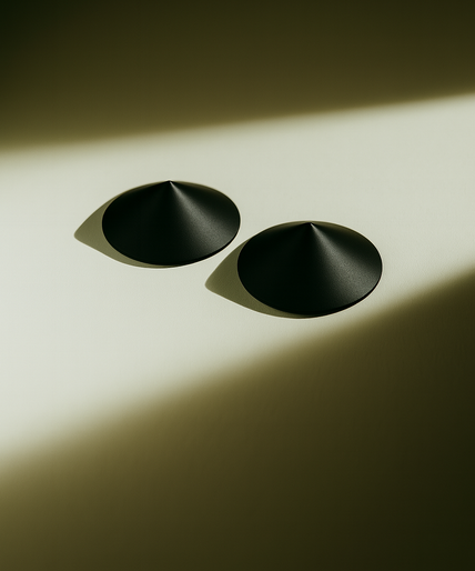 Pleasurements Tepel Covers in mat Zwart Pleasurements Tepel Covers in mat Zwart