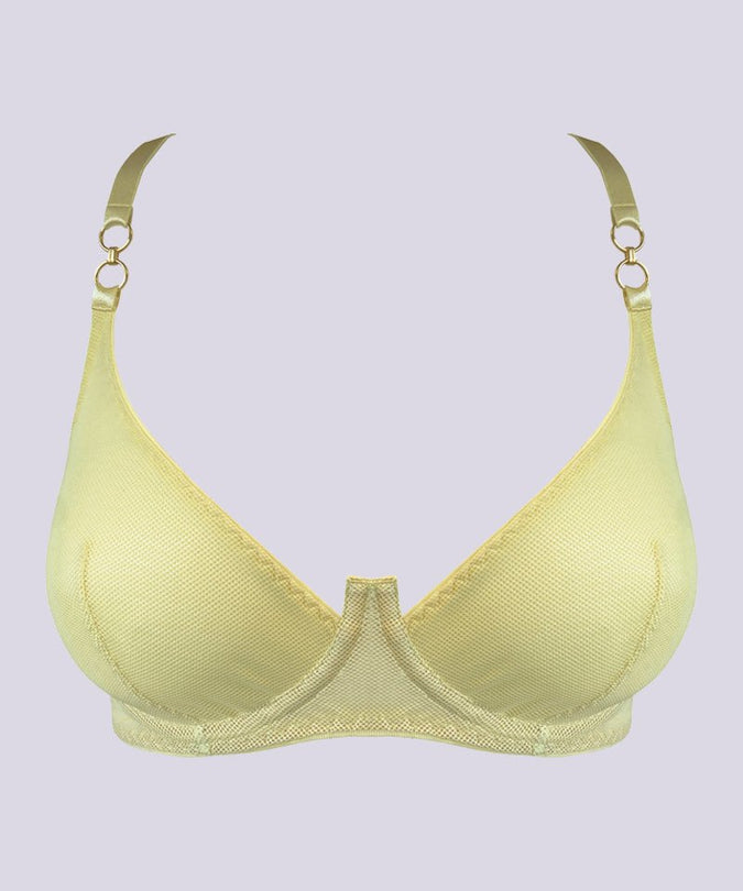 Bordelle Cadi Balconette Wire Bra Lemon - Pleasurements