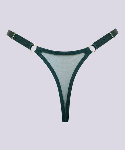 Bordelle Vero Thong - Eden Bordelle Vero Thong Eden - Pleasurements