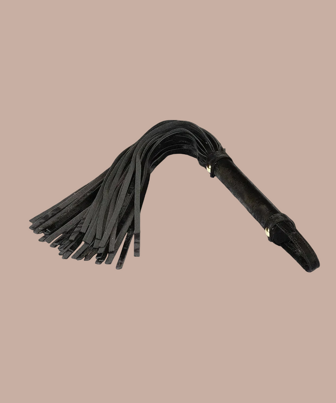 Liebe Seele Boudoir Amor Vegan Flogger – Zwart