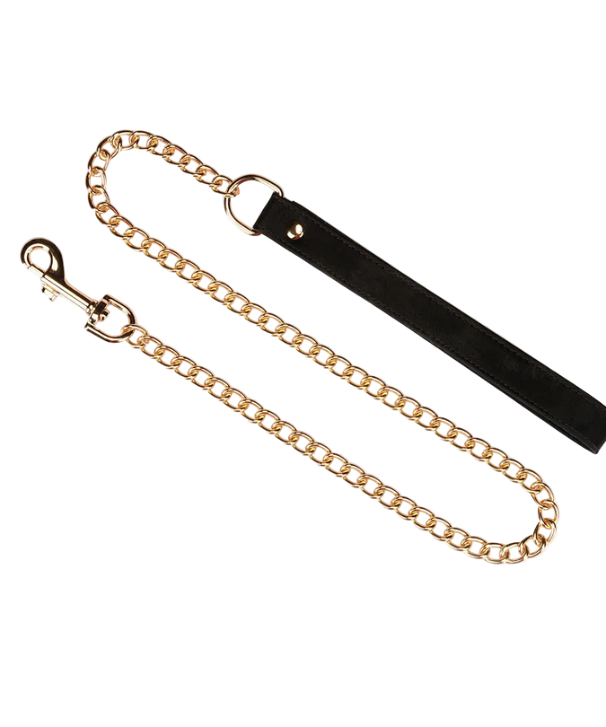 Liebe Seele Boudoir Amor Vegan Collar with Leash – Black