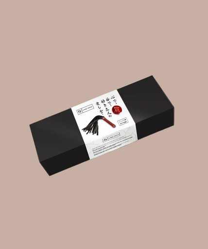 Liebe Seele Leren Mini Flogger - Wijnrood Liebe Seele Leren Mini Flogger - Wijnrood