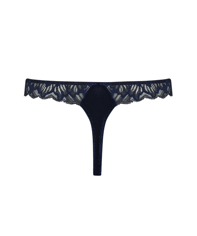 Coco de Mer Azzurra Thong - Pleasurements