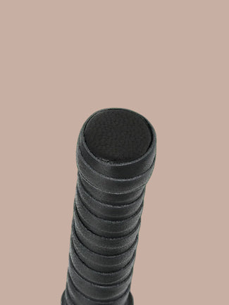 Coco de Mer – Black Leather Flogger Small Coco de Mer Black Leather Flogger Small - Pleasurements