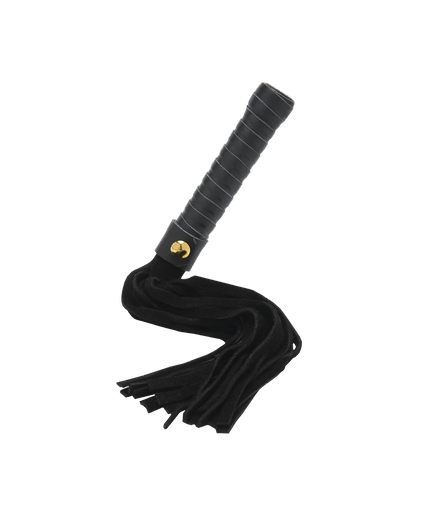 Black Leather Kleine Flogger Coco de Mer Black Leather Flogger Small - Pleasurements