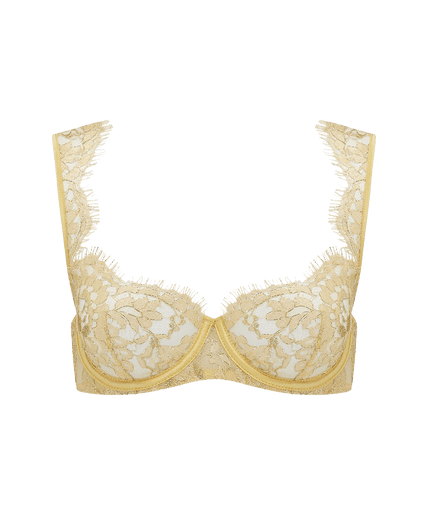 Fiorella Balcony Bra Goud Coco de Mer Fiorella Balcony Bra Gold - Pleasurements