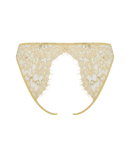 Fiorella open Knicker Goud Coco de Mer Fiorella open Knicker Gold - Pleasurements