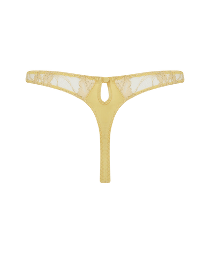 Fiorella Thong Goud Coco de Mer Fiorella Thong Gold - Pleasurements