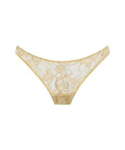 Fiorella Thong Goud Coco de Mer Fiorella Thong Gold - Pleasurements