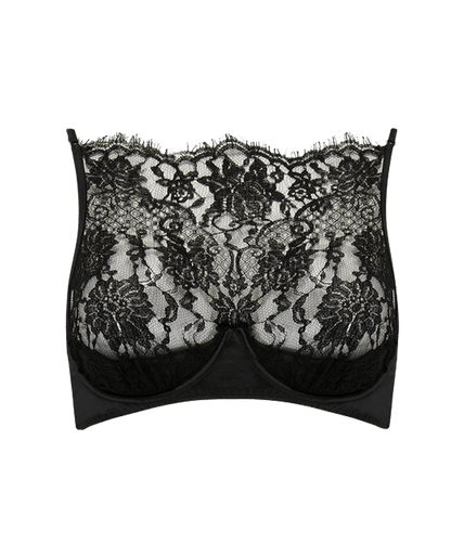 Hera High Neck Balconette Bra Coco de Mer Hera High Neck Balconette Bra - Pleasurements