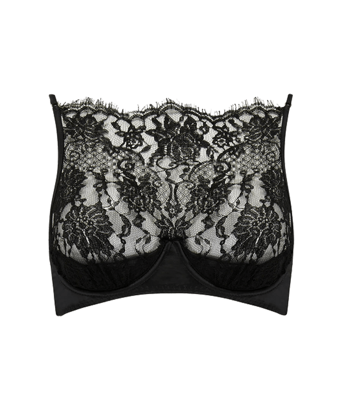 Coco de Mer Hera High Neck Balconette Bra - Pleasurements