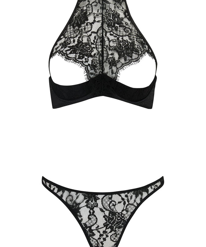 Coco de Mer Hera Open Knicker - Pleasurements