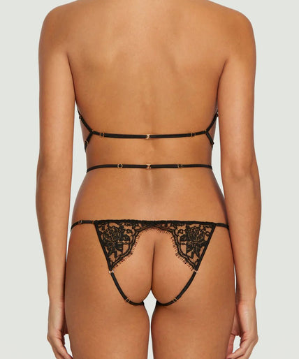 Hera Open Playsuit New Coco de Mer Hera Open Playsuit New - Pleasurements